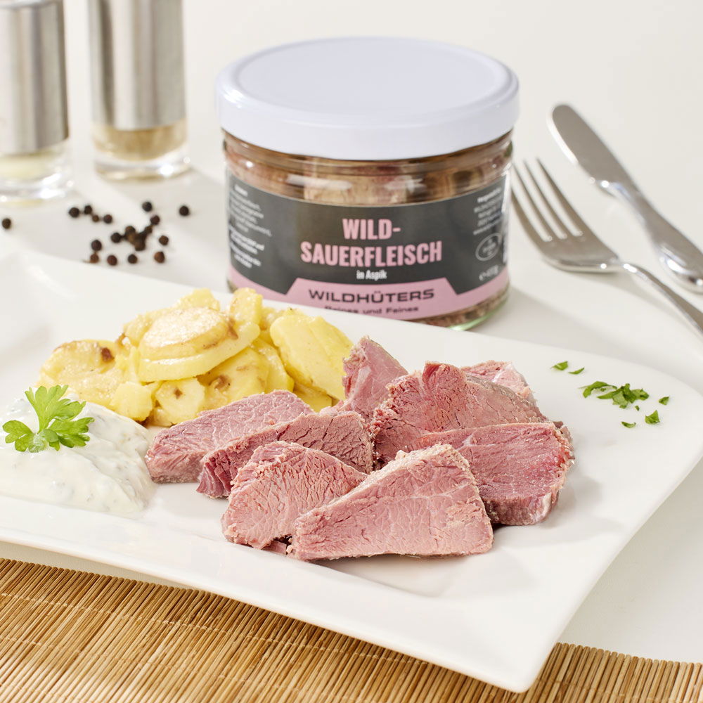 WILDHÜTERS Wild-Sauerfleisch in Aspik
