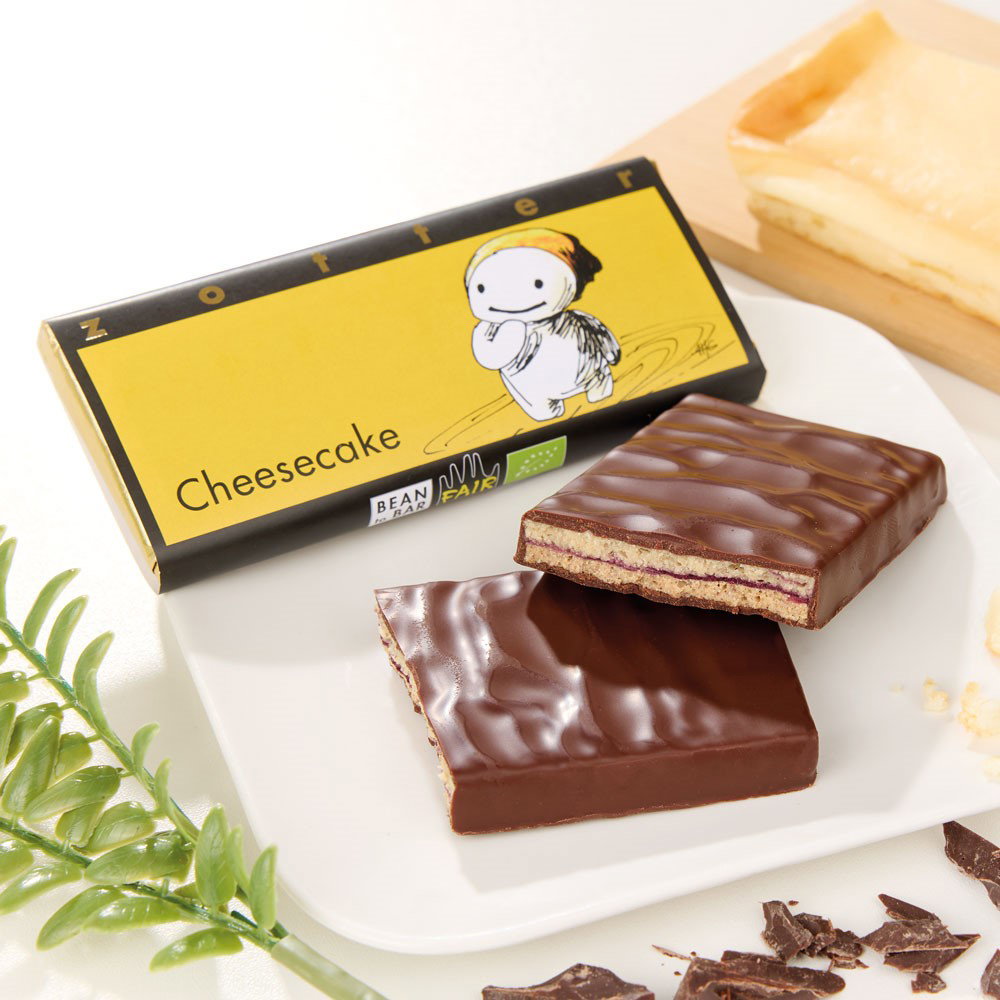 Zotter Schokolade Cheesecake Bio