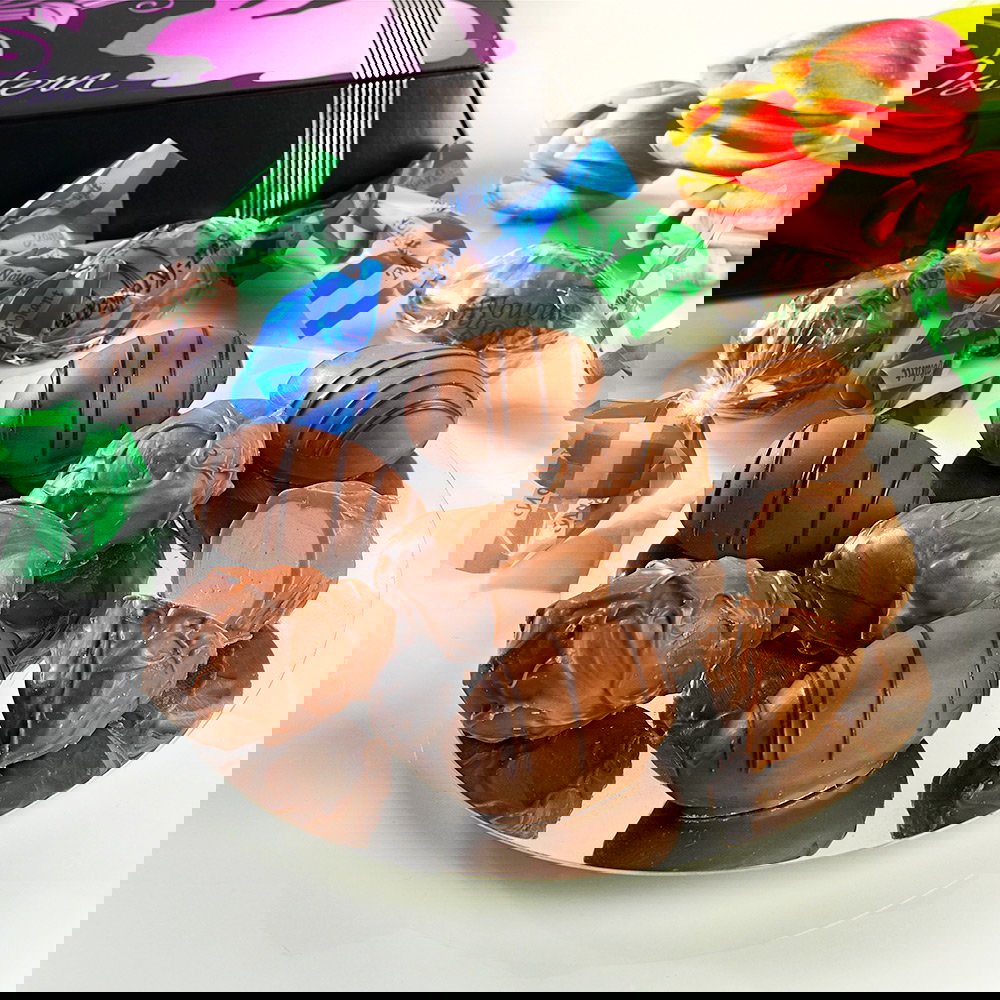 Schrader Ostereier Sortiment Nougat