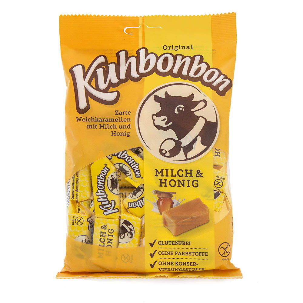 Kuhbonbons Milch und Honig