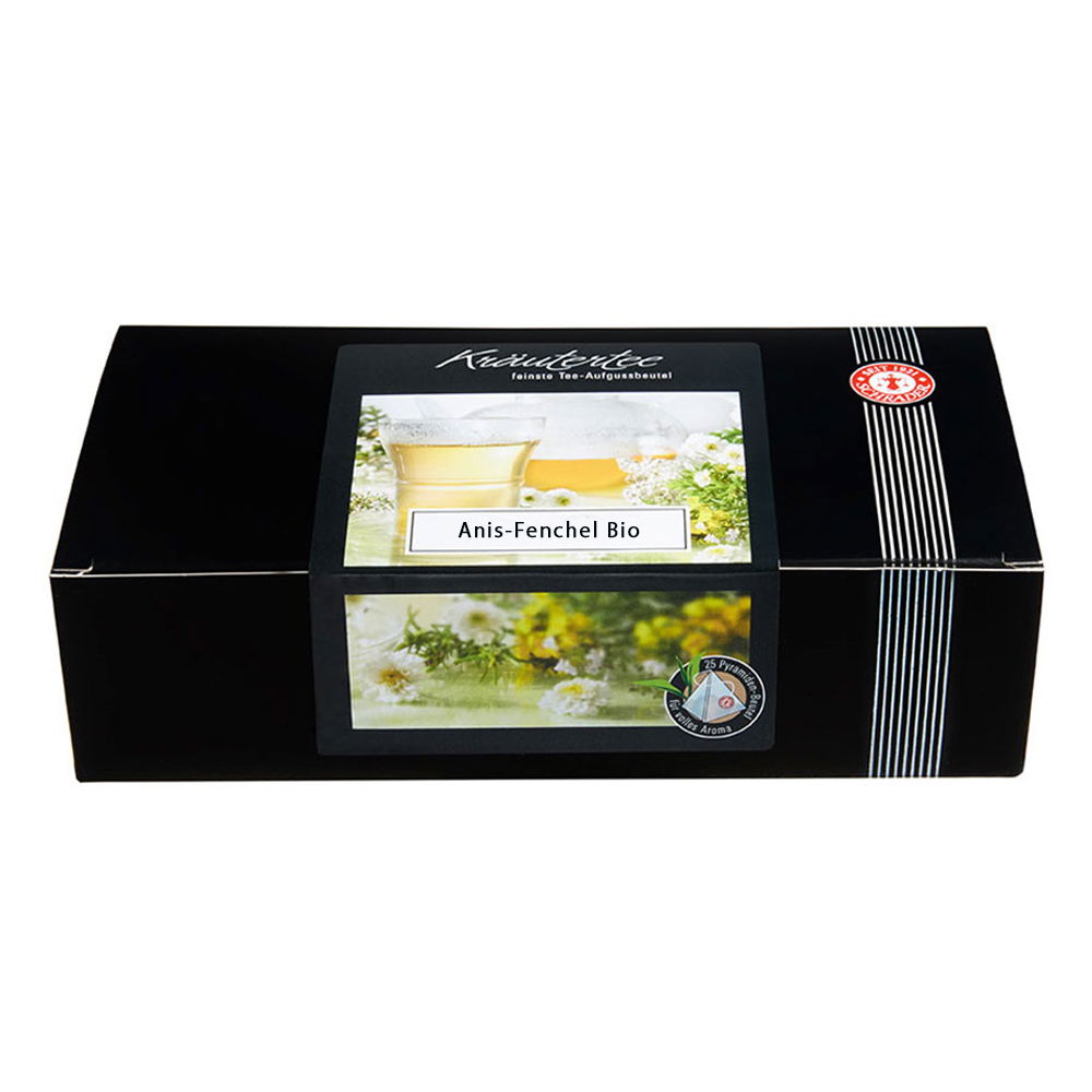 Schrader Kräutertee Anis-Fenchel Bio im Pyramidenbeutel