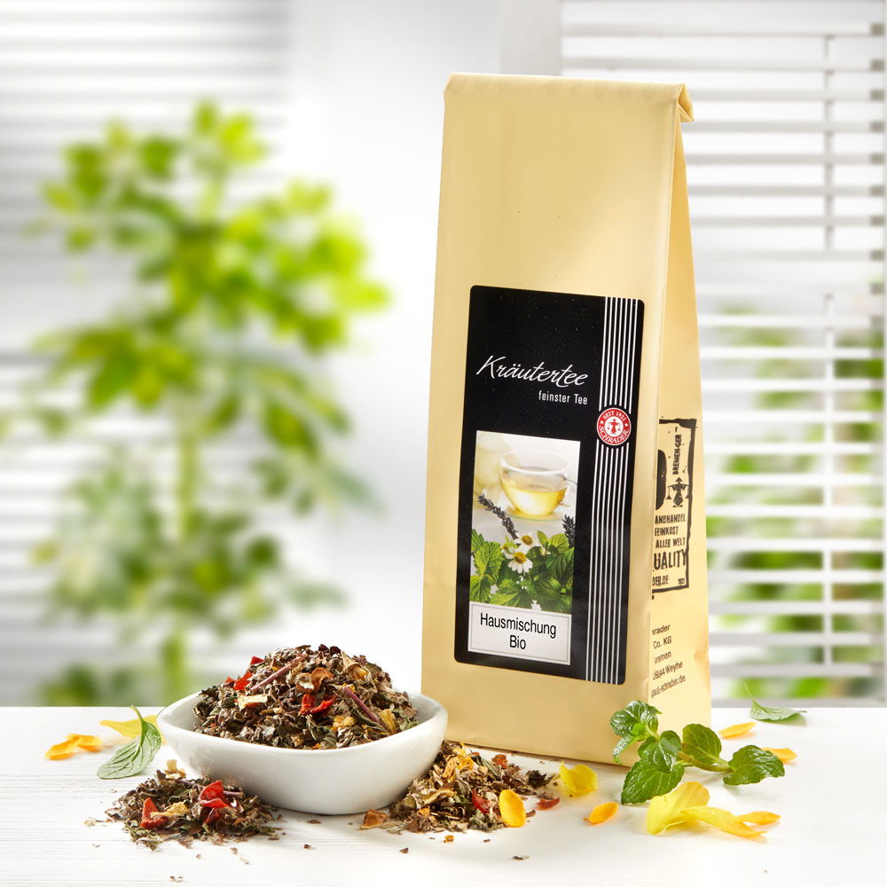 Schrader Kräutertee Hausmischung Bio