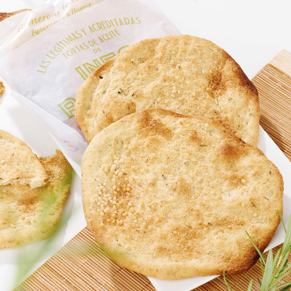 Tortas Ines Rosales mit Rosmarin und Thymian 2er-Set