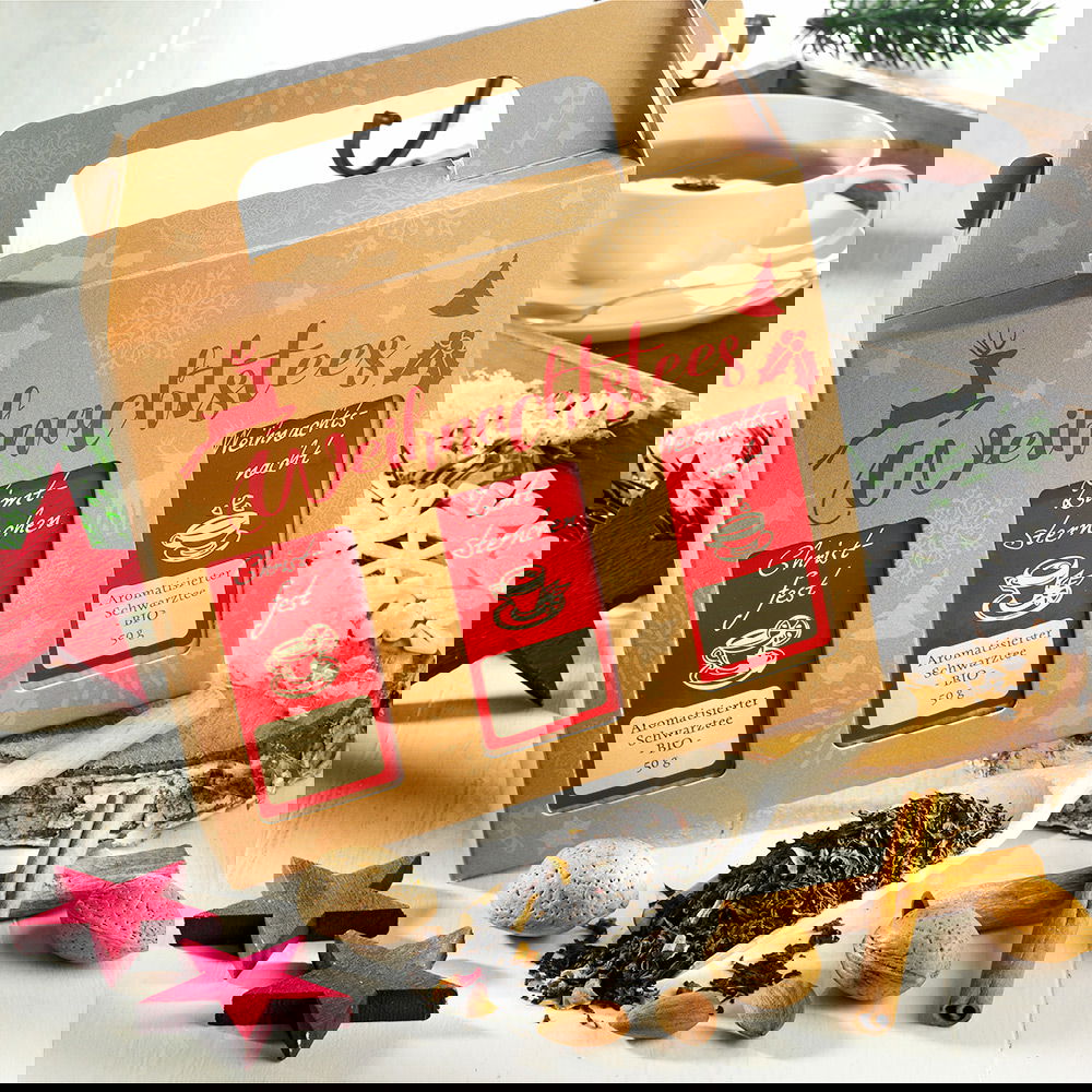 Rauf Tee Weihnachtstees 3er-Set Bio