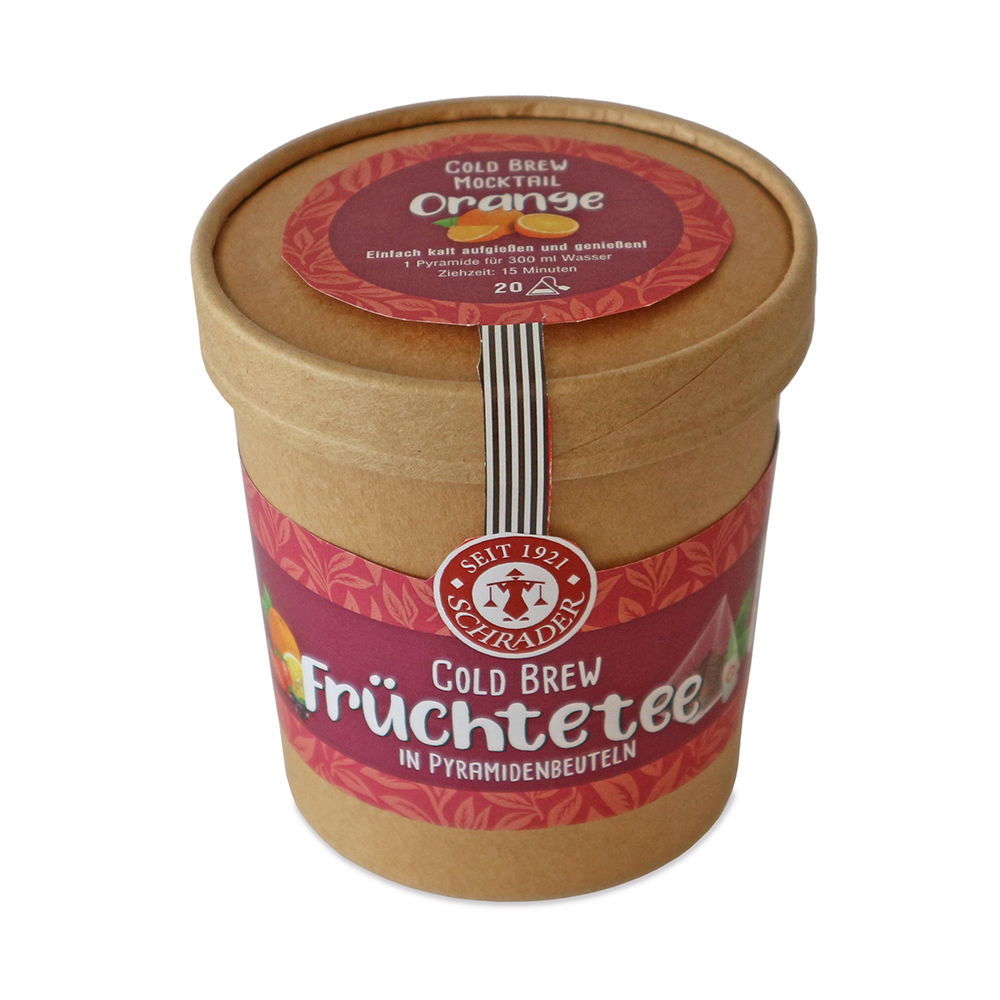 Schrader Cold Brew Mocktail Orange