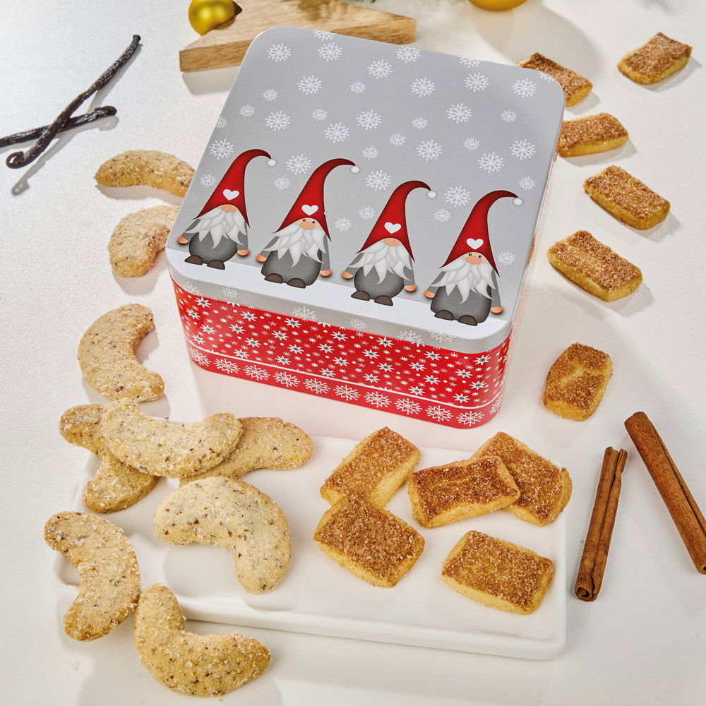 Schrader Gebäckdose Wichtel