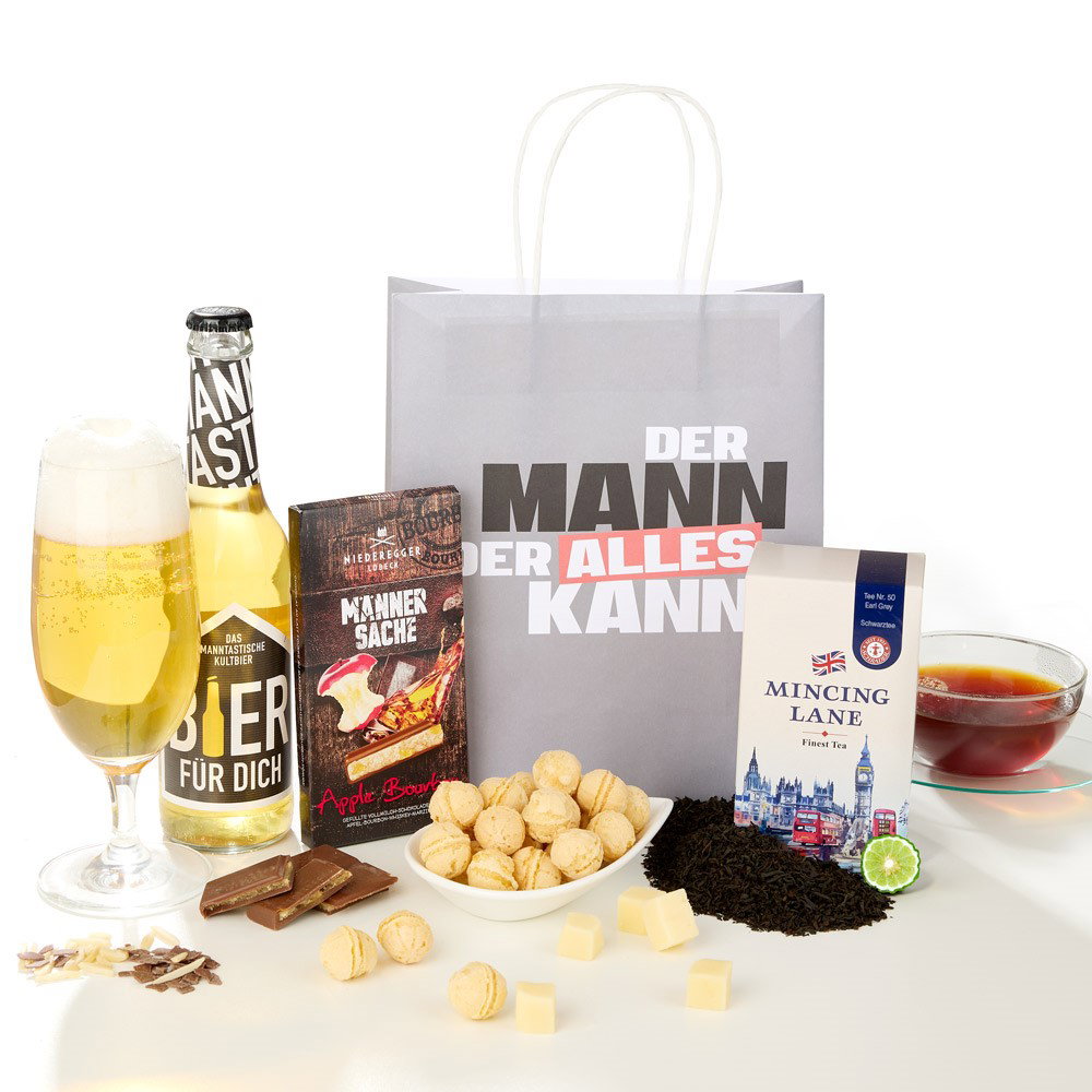 Geschenk-Set Herren-Tüte