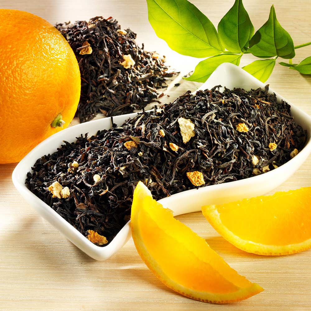 Rauf Tee Schwarzer Tee Sweet Orange, aromatisiert
