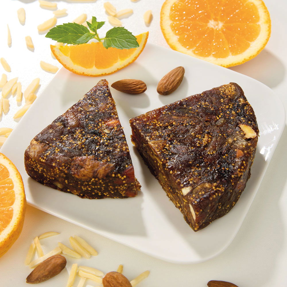 Bonvallis Fruchtschnitte Orange-Mandel