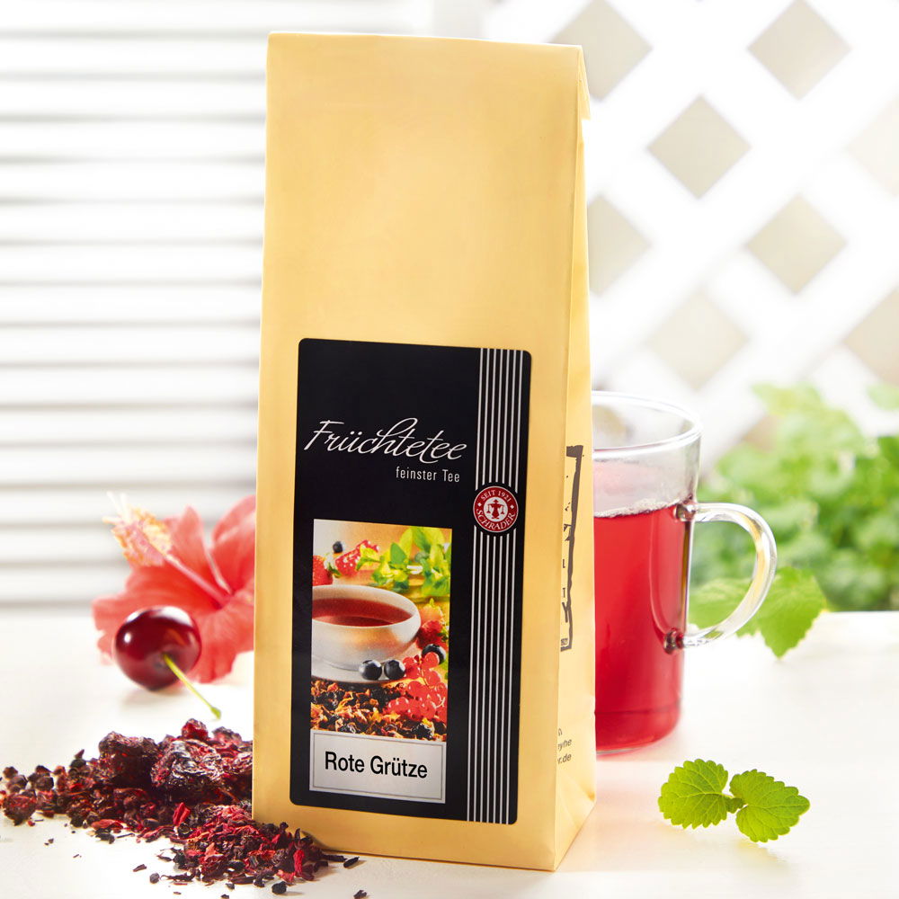 Schrader Früchtetee Rote Grütze