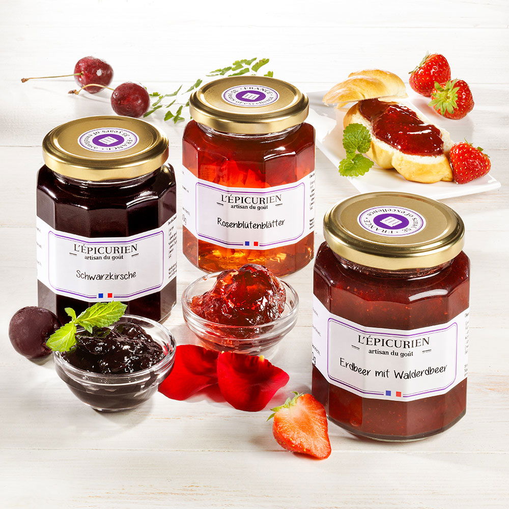 L' Épicurien Konfitüren 3er-Probierset