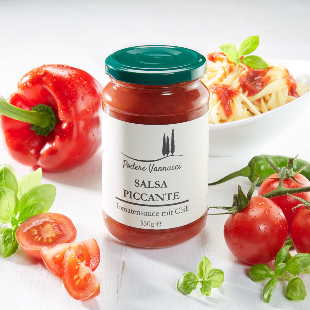Salsa Piccante - Tomatensauce mit Chili Bio