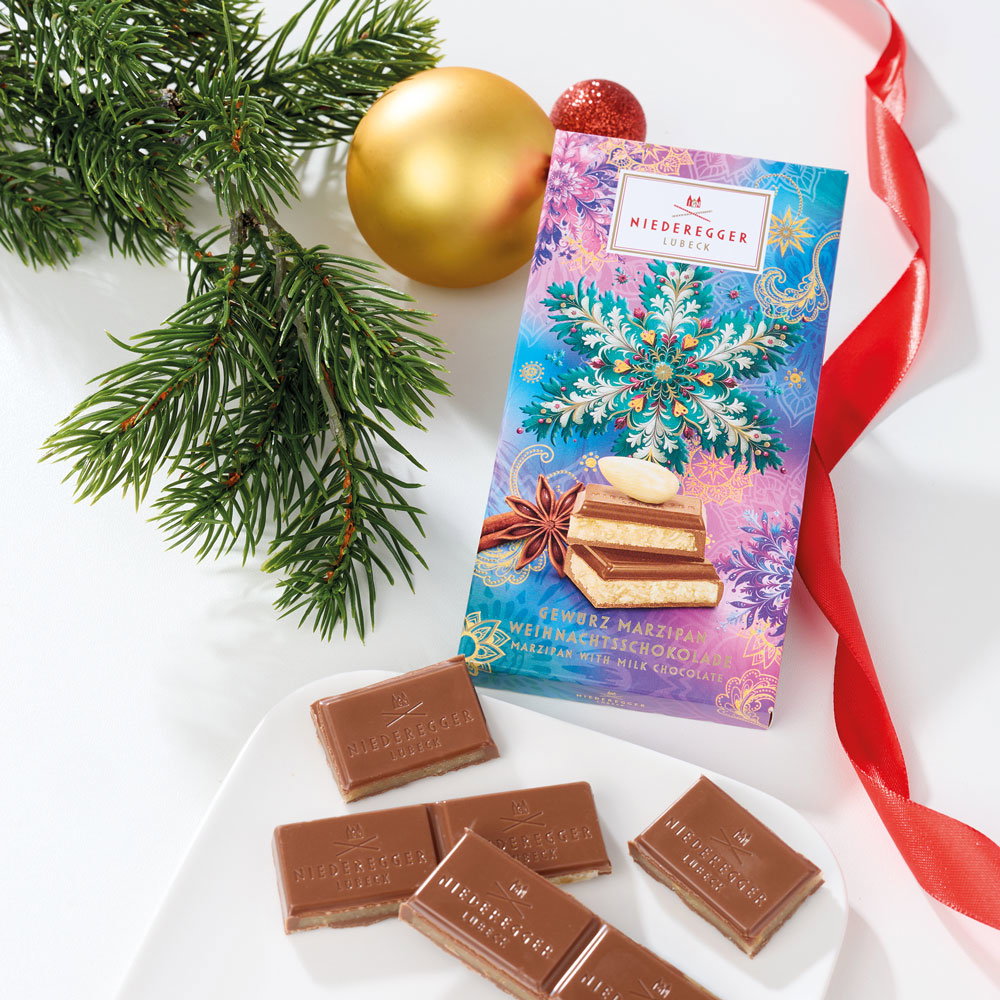 Niederegger Gewürz Marzipan Weihnachtsschokolade