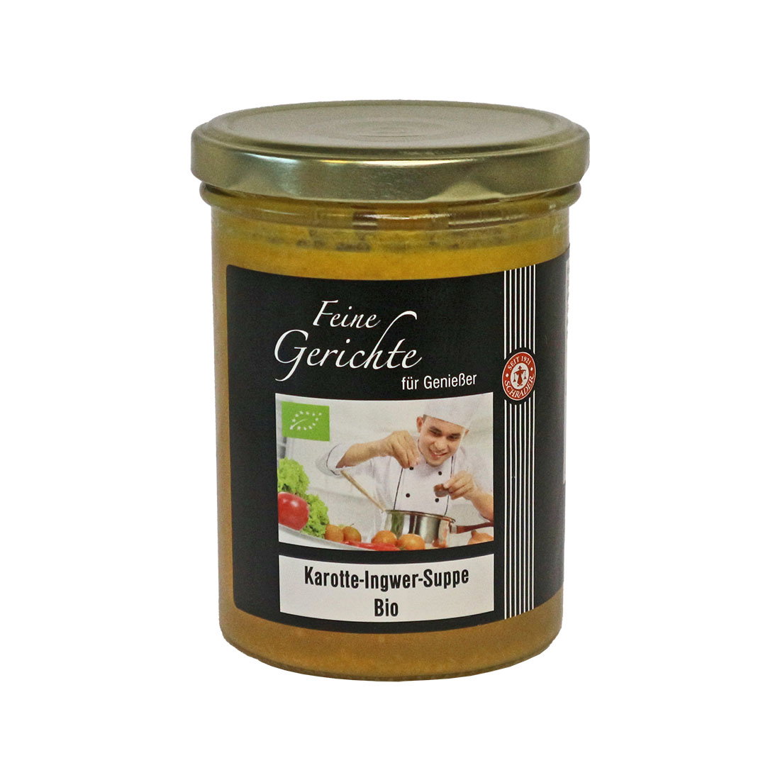Schrader Karotten-Ingwer-Suppe Bio, vegan