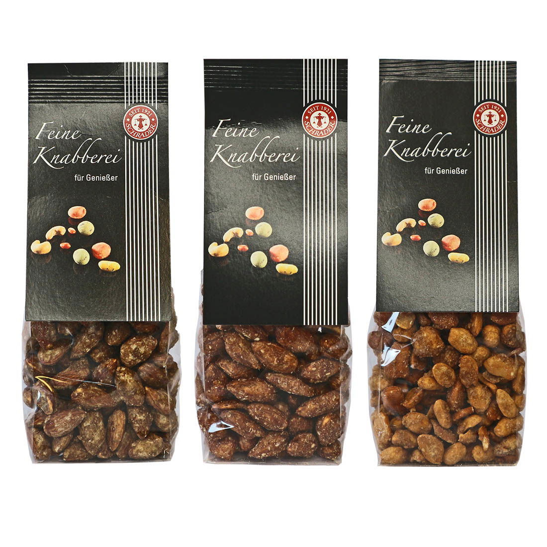Schrader Glasierte Nussmischung 3er-Set