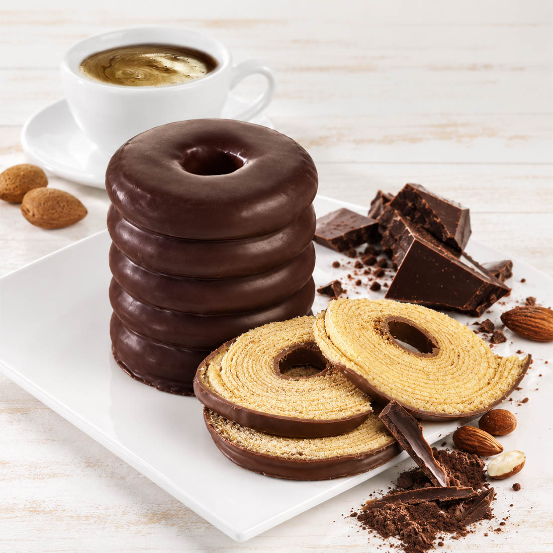Baumkuchen Zartbitter