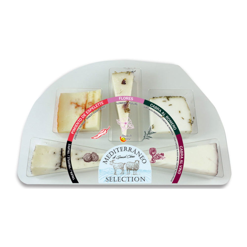 Spanische Käseauswahl "Mediterraneo"