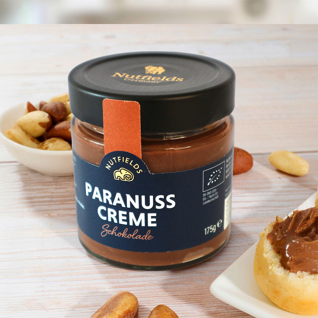 Paranuss-Creme Schokolade Bio