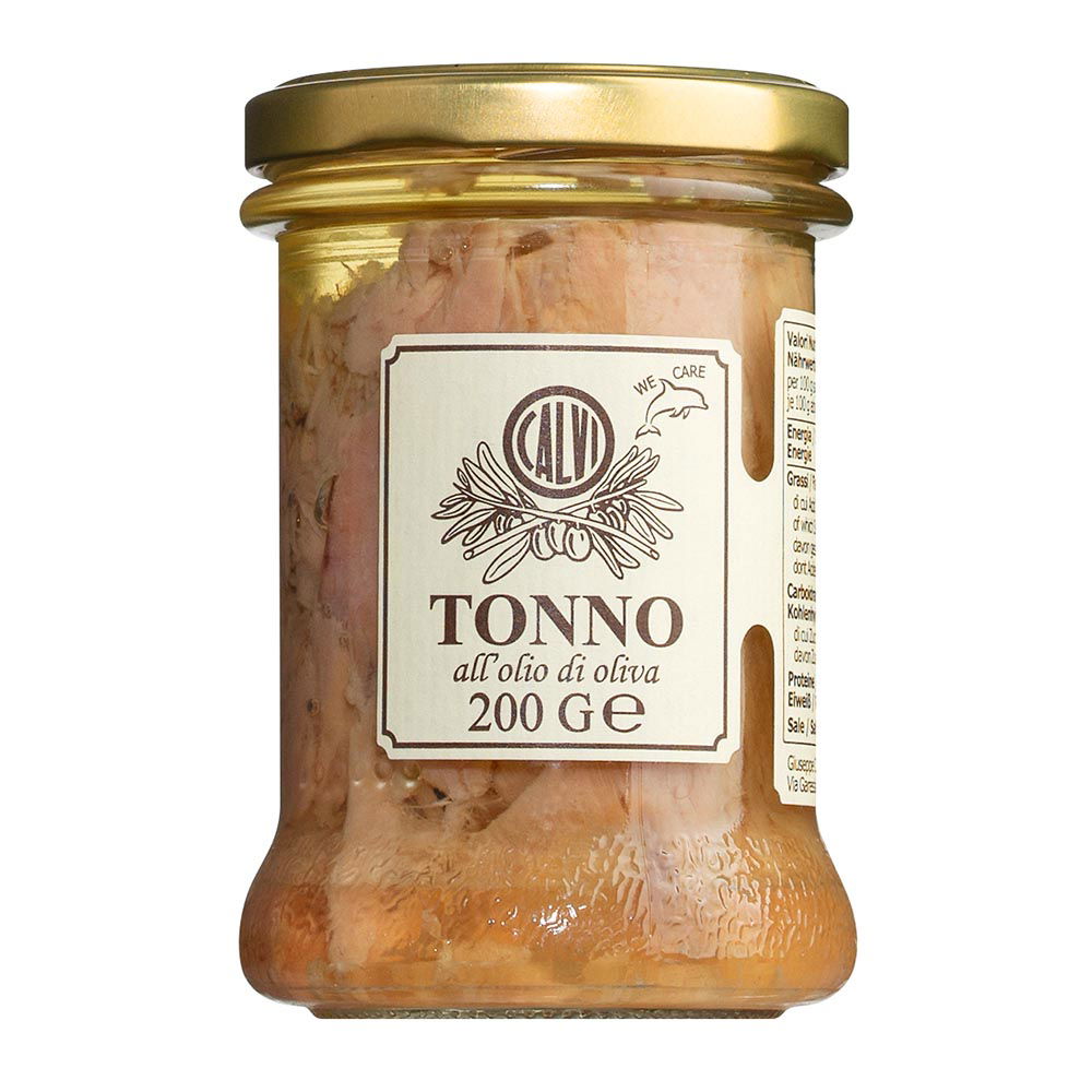 Gelbflossenthunfisch in Olivenöl