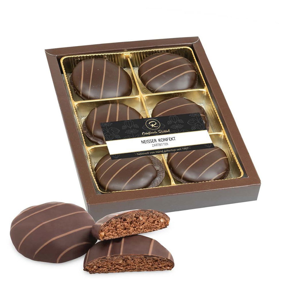 Neisser Konfekt mit Zartbitterschokolade
