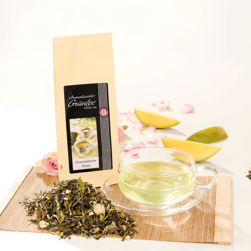 Schrader Grüner Tee Orientalische Rose