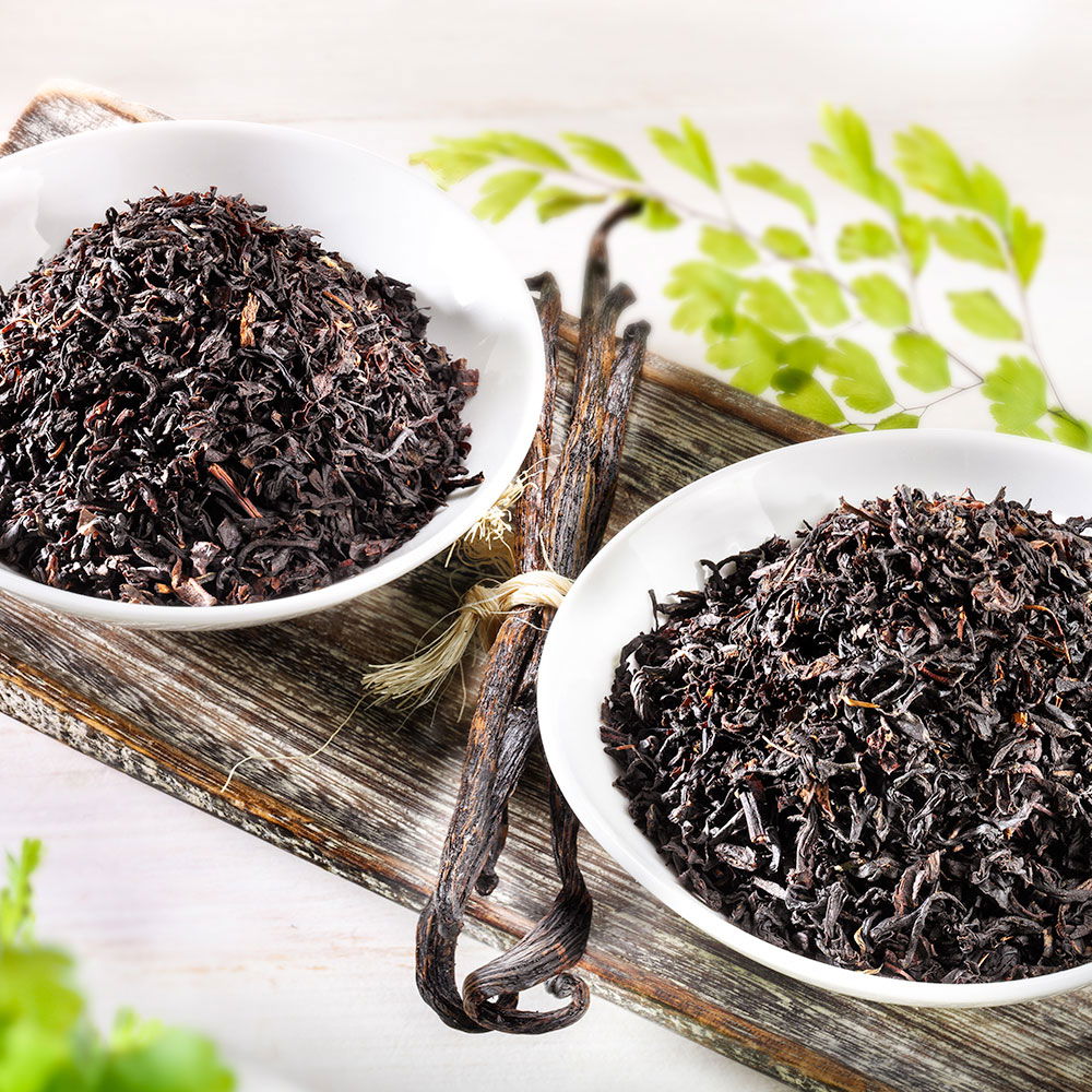 Schrader Schwarzer Tee China Vanille Bio