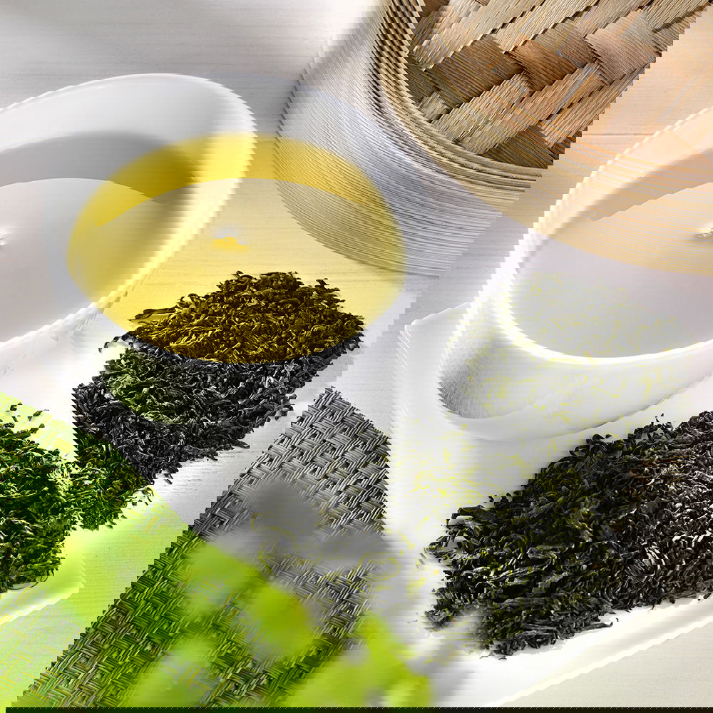 Schrader Grüner Tee Südkorea Joongjak Bio