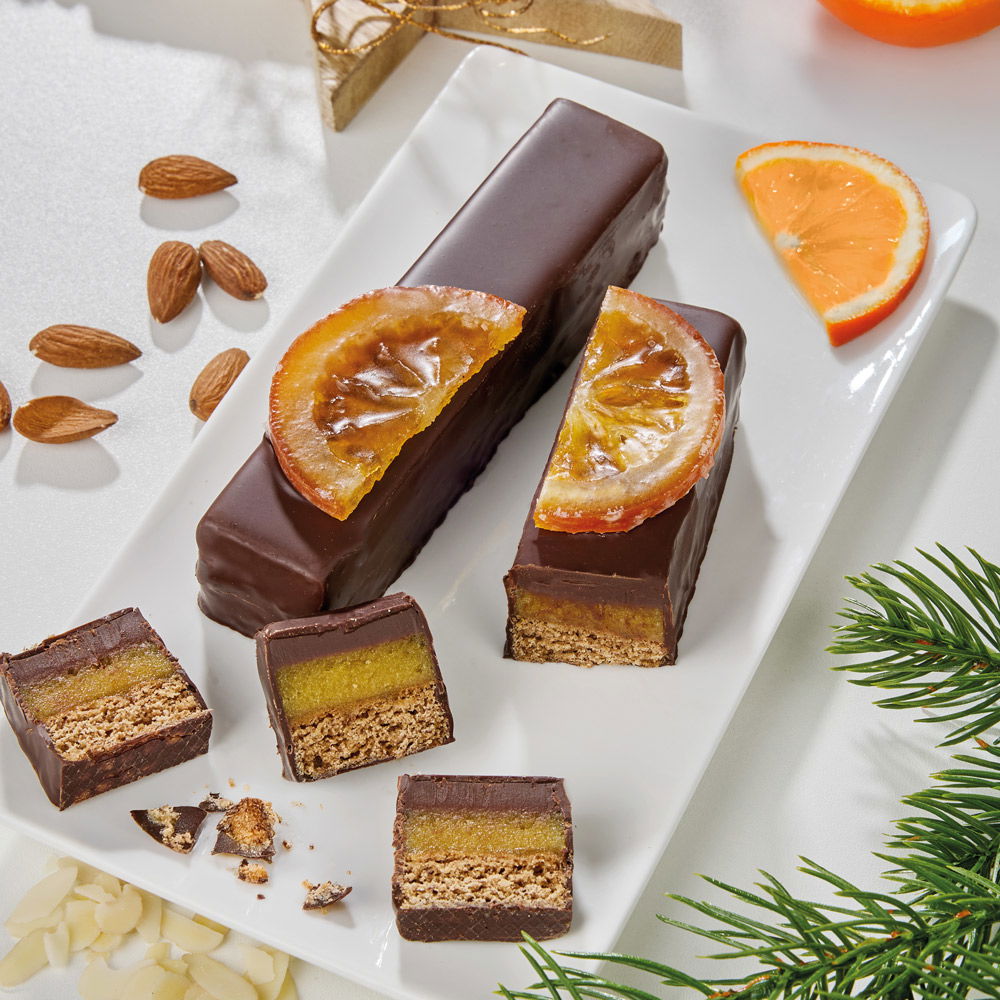 Seckauer Lebkuchen Orangen-Marzipan Lebkuchenstangerl