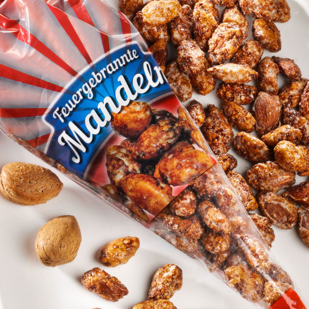 Feuergebrannte Mandeln