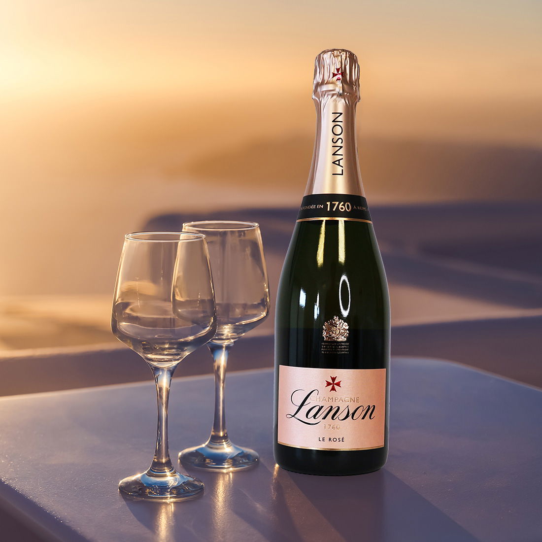 Champagner Champagne Lanson Le Rosé Brut