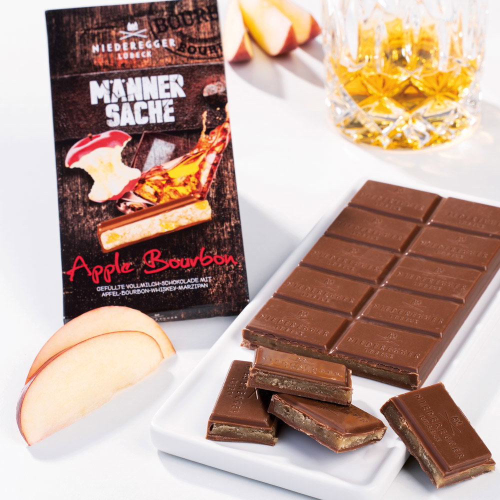 Niederegger Marzipan-Schokolade Männersache "Apple Bourbon"