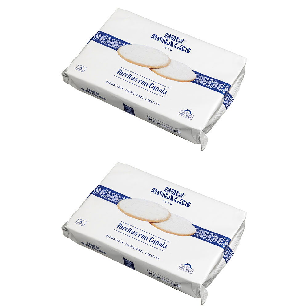 Tortitas con Canela Spanisches Mürbeteiggebäck mit Zimt 2er-Set