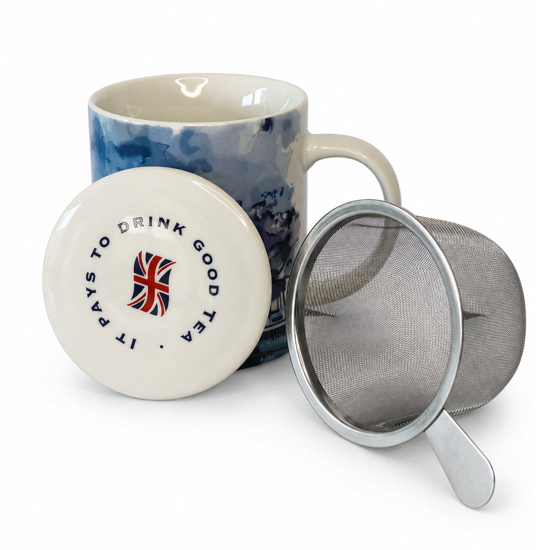 Schrader Set Teebecher Mincing Lane & Tee No. 45 Earl Grey's Tea