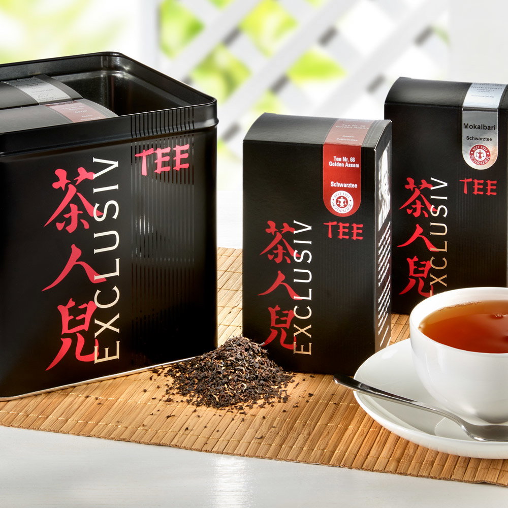 Schrader Probierset Schwarzer Tee Assam