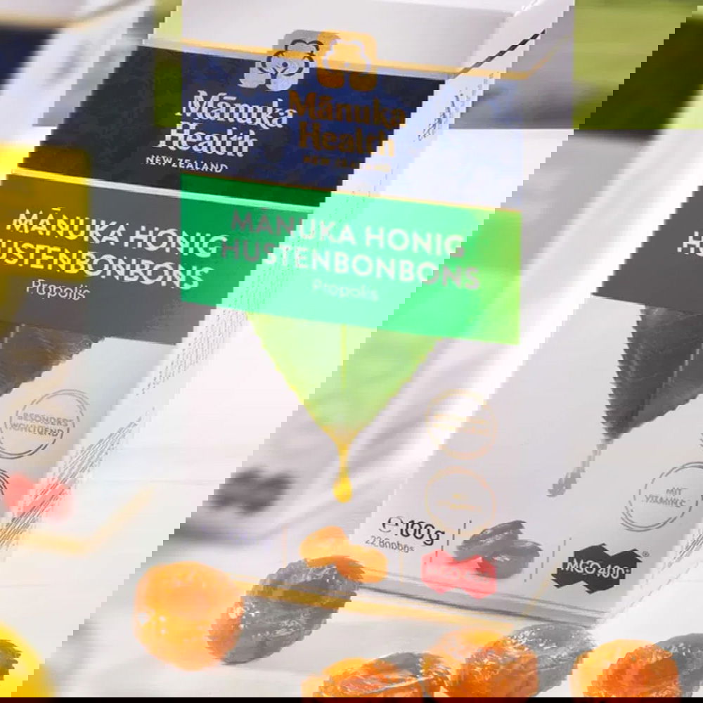 Manuka MGO 400+ Propolis-Hustenbonbons