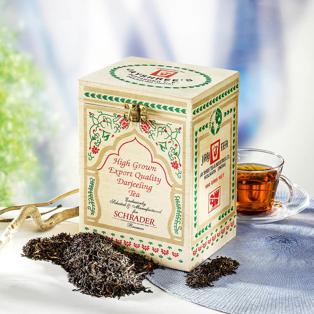 Schrader Schwarzer Tee Darjeeling Second Flush Puttabong FTGFOP1