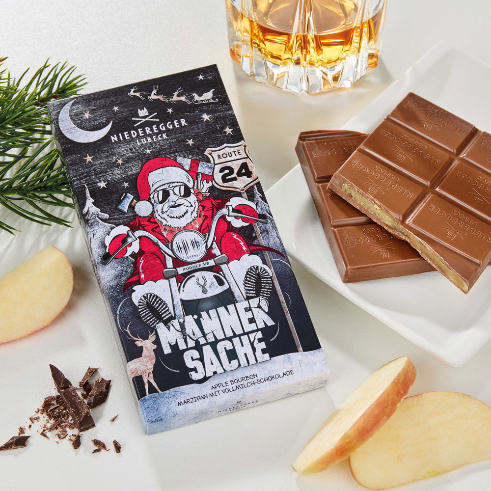 Niederegger Marzipan-Schokolade Männersache "Apple Bourbon"