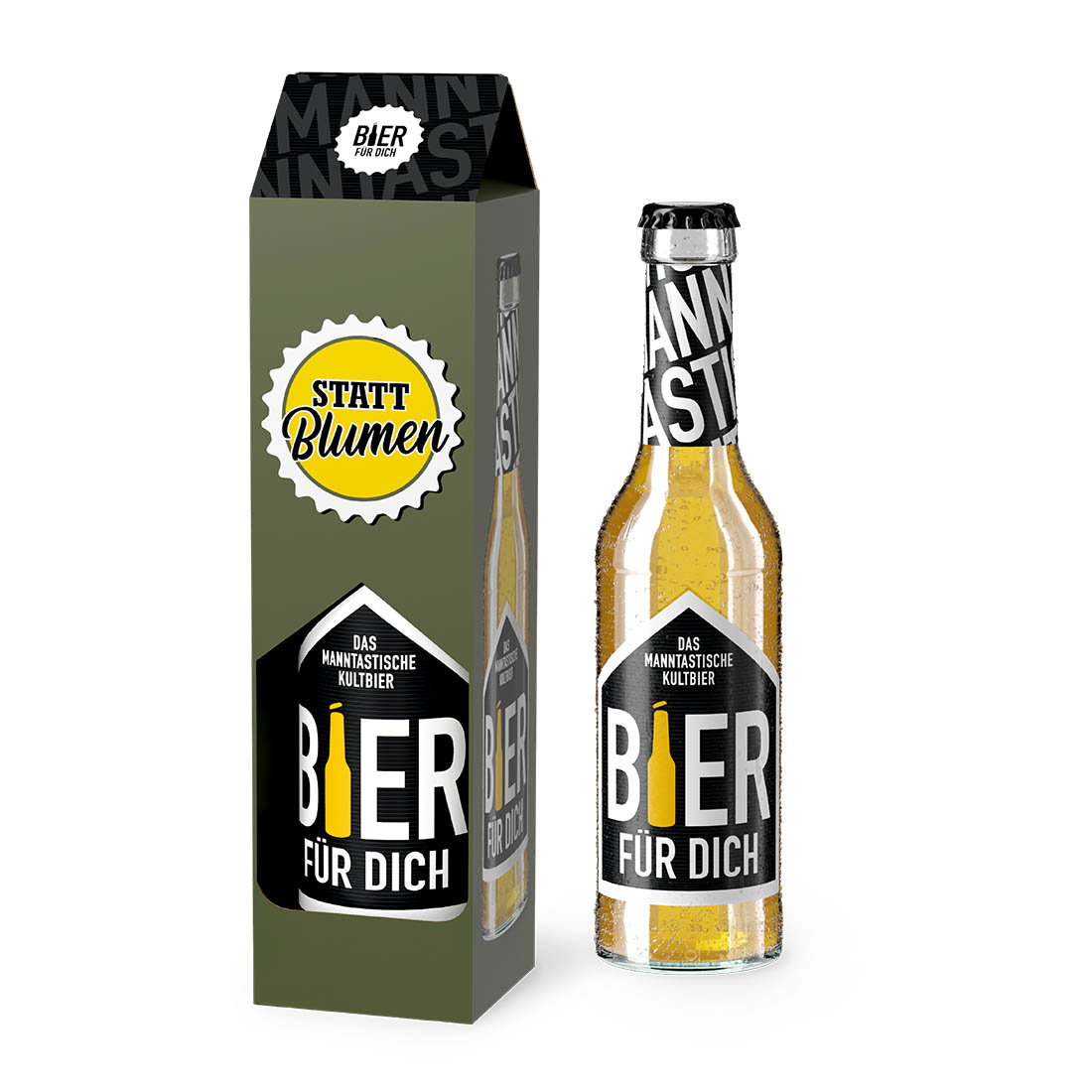 Bier für Dich "statt Blumen"