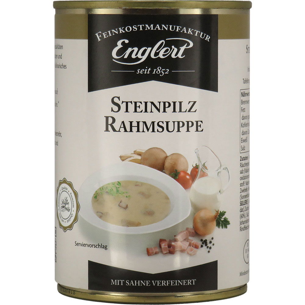 Steinpilz-Rahmsuppe