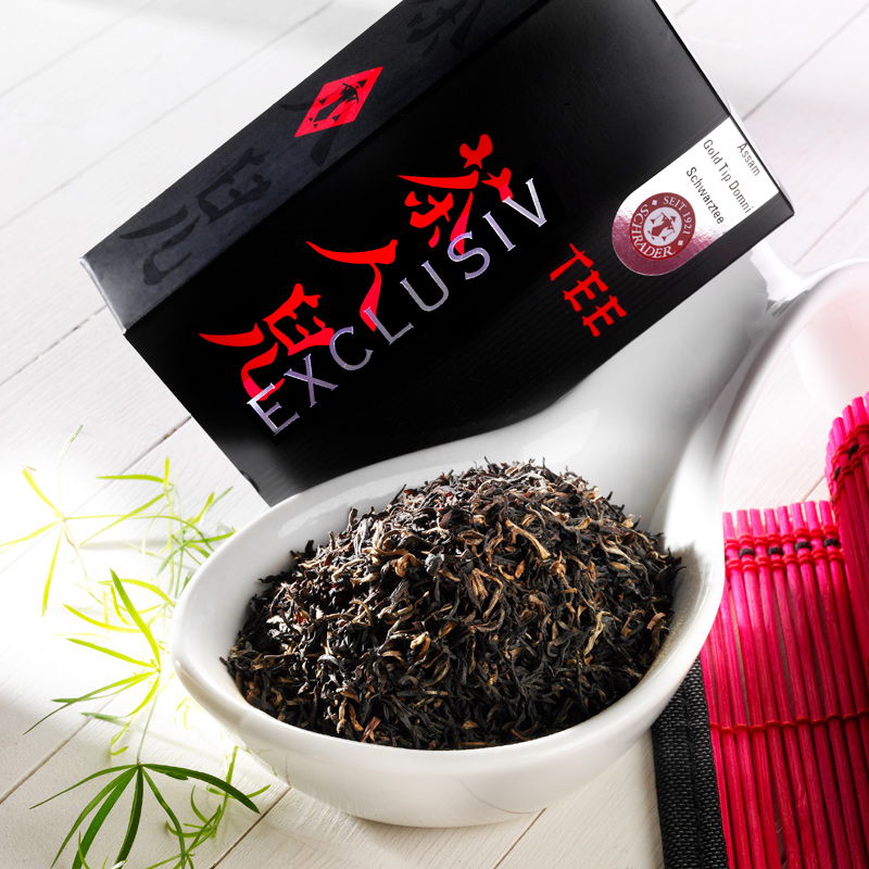 Schrader Schwarzer Tee Assam Gold Tip Blend SFTGFOP1