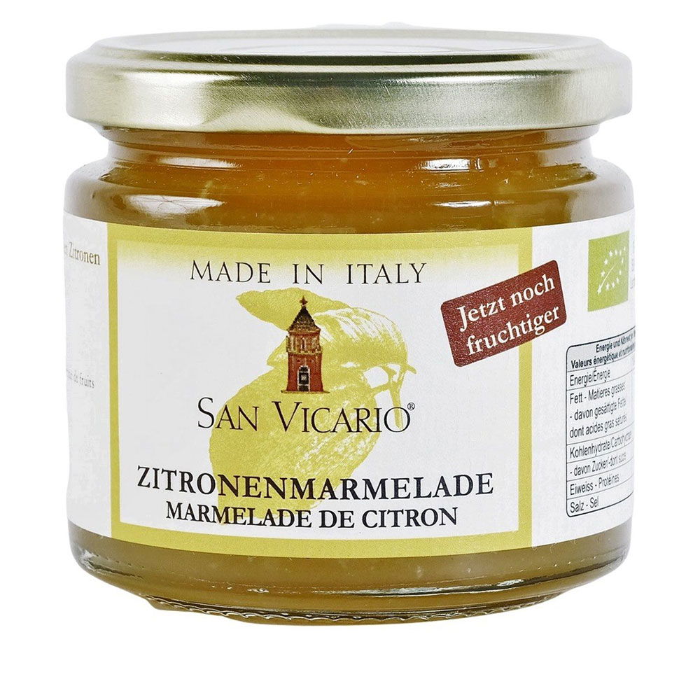 San Vicario Zitronenmarmelade Bio