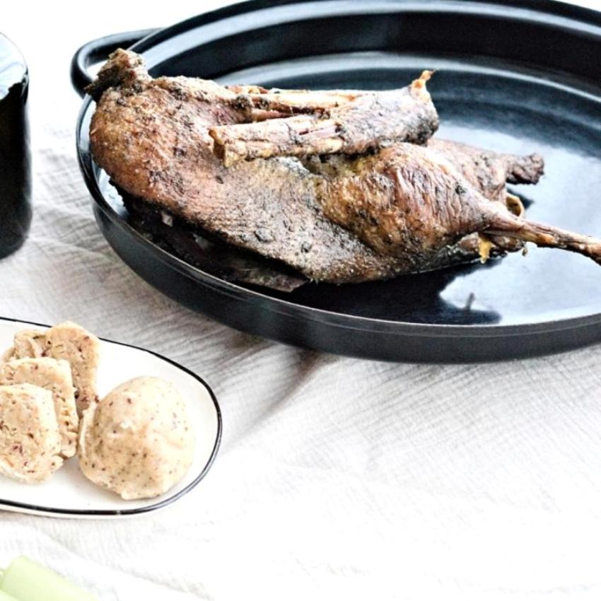 Goosies Halbe, sous-vide gegarte deutsche Gans