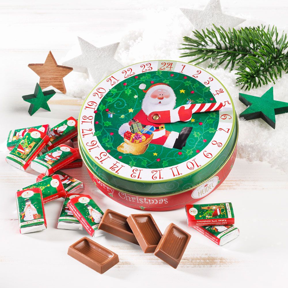 Heidel Adventskalender-Dose Christmas Time