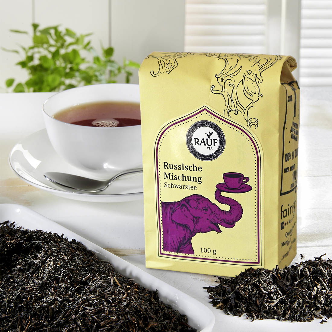 Rauf Tee Schwarzer Tee Russische Mischung