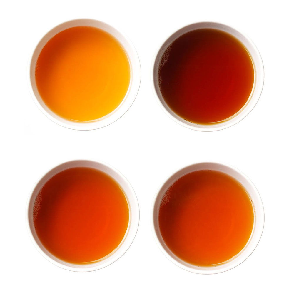 Schrader Schwarztee Sortiment Vier Klassiker