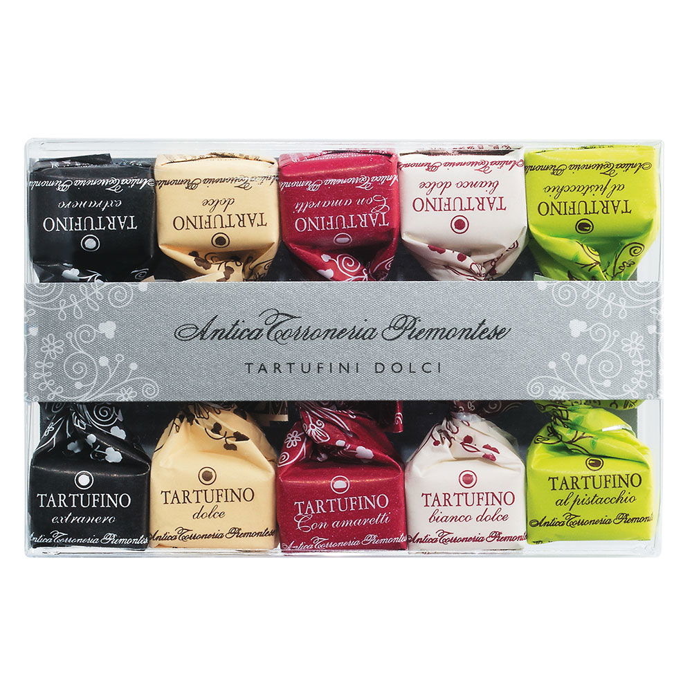 Tartufino Mini-Schokoladentrüffel gemischt aus dem Piemont