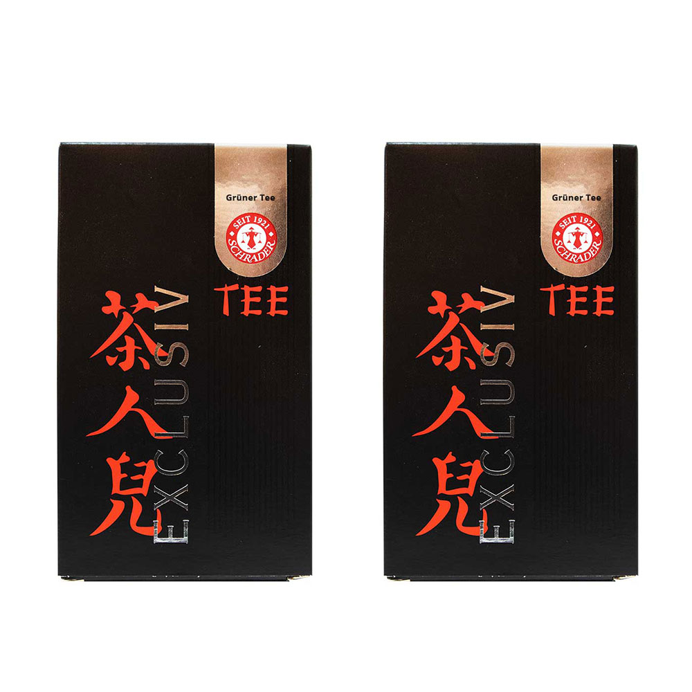 Schrader Probierset Grüner Tee China Exquisit Bio