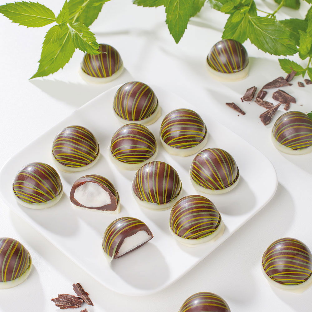 Pfefferminz-Pralinés