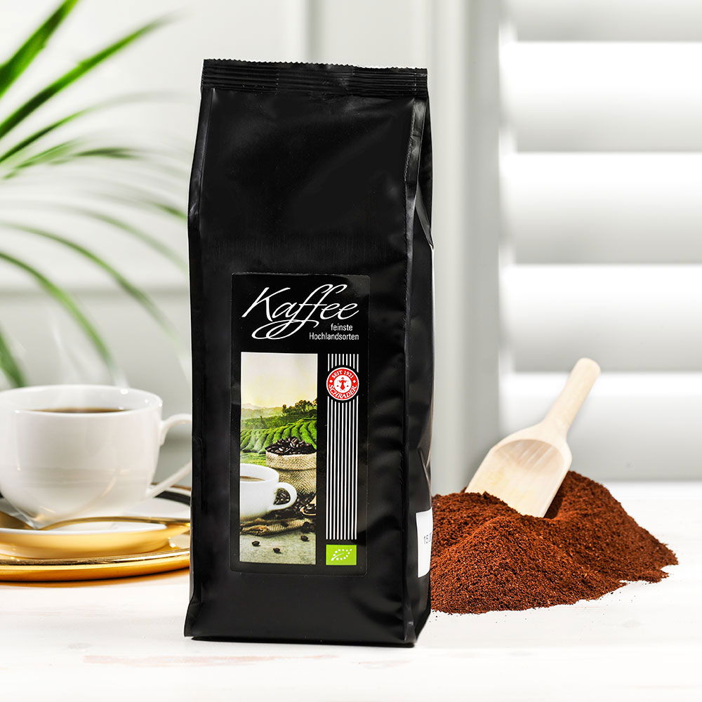 Schrader Kaffee Hotelmischung Spezial Bio, gemahlen