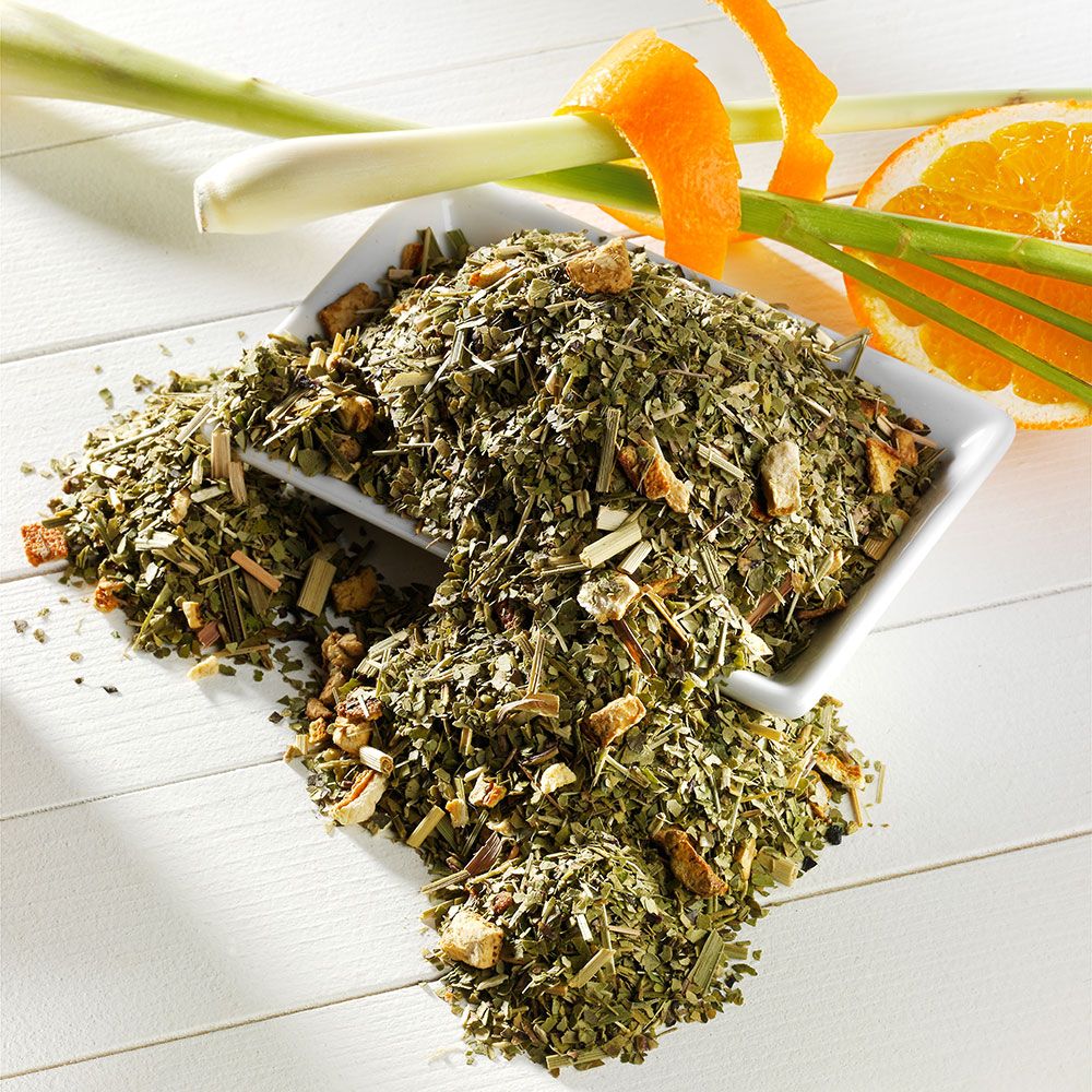 Schrader Grüner Mate Tee Lemon natürlich